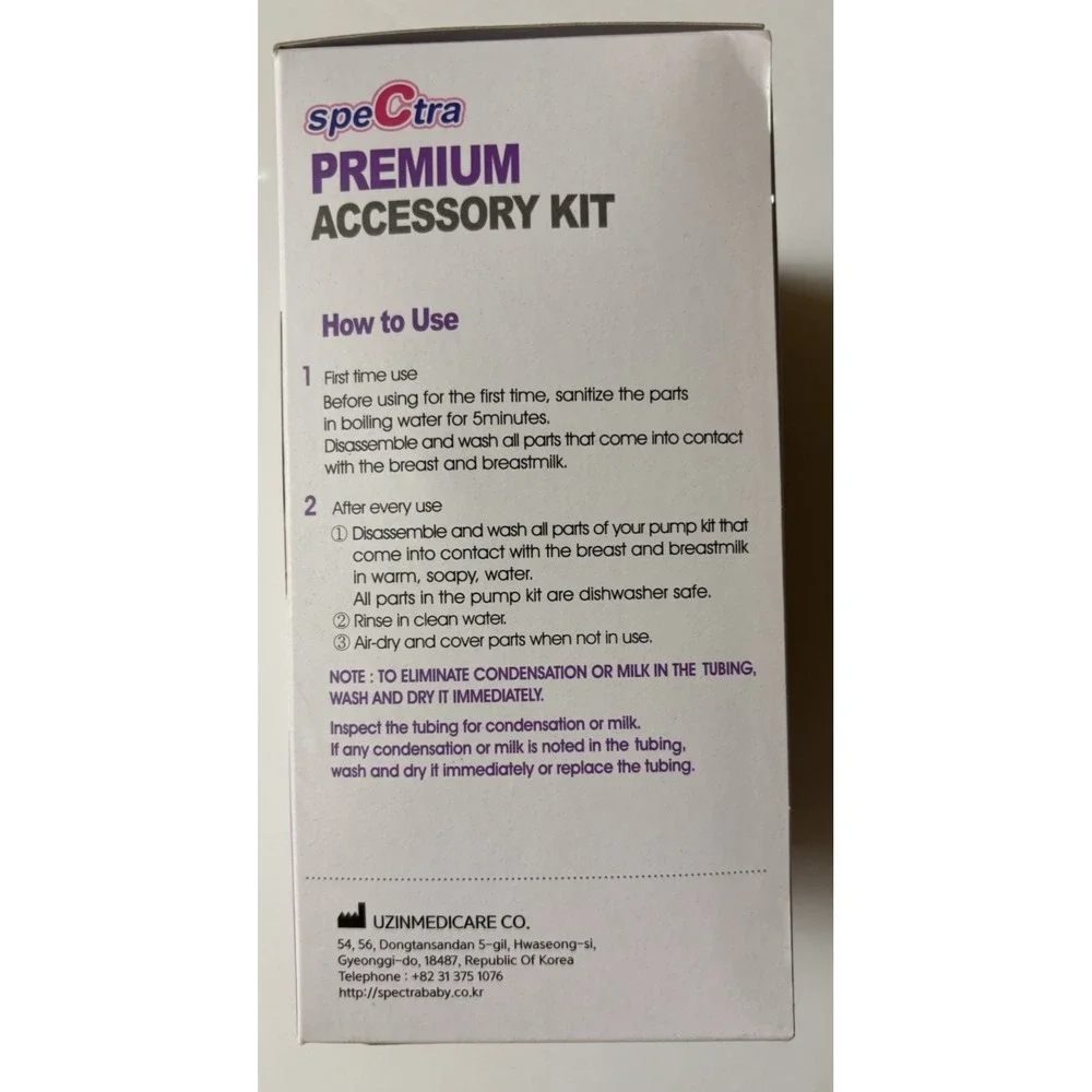 New Spectra S1+ Double Electric Breast Pump with Rechargeable Battery & Bag